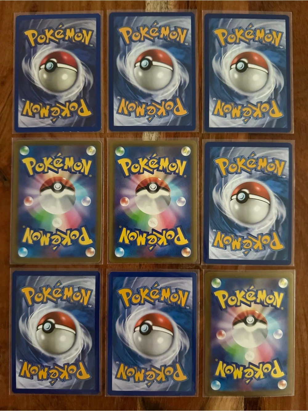 Pokemon Pikachu 9 card lot with Raichu & Pichu Holos